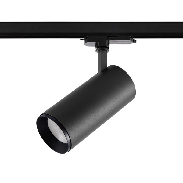 Deko-Light 3-Phasen-Spot, Lucea 40 Tilt, 40 W, DALI, 4000 K, Schwarz, Aluminium, Schwarz, 36°, 230V