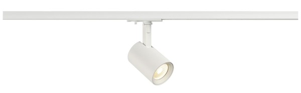 DEBASTO, Spot für Hochvolt-Stromschiene 1Phasen, LED, 3000K, weiß, 8W, inkl. 1Phasen-Adapter