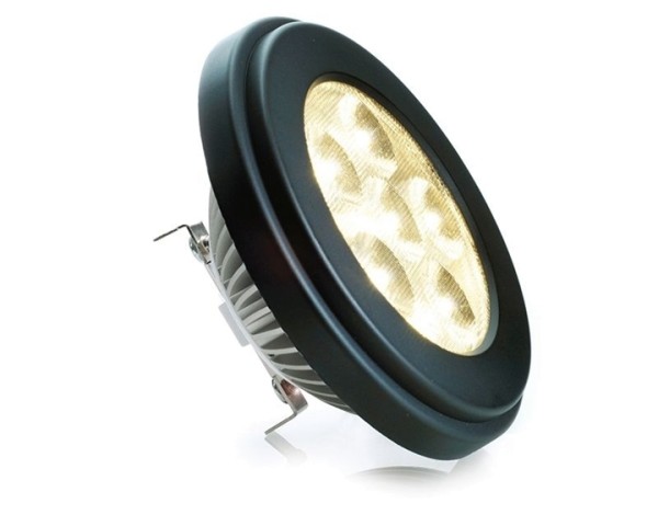 KapegoLED Leuchtmittel, LED AR111 3000K, Warmweiß, Abstrahlwinkel: 60°, 12V AC/DC, G53 / AR111