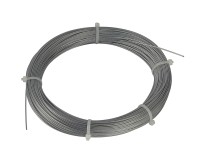 STAHLSEIL, 0,75mm mit PVC-Ummantelung, 100m Ring, verzinkt STAHLSEIL, 0,75mm mit PVC-Ummantelung, 100m Ring, verzinkt