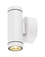 HELIA, Outdoor Wandleuchte, LED, 3000K, IP55,  up/down, weiß, 2x6W HELIA, Outdoor Wandleuchte, LED, 3000K, IP55,  up/down, weiß, 2x6W