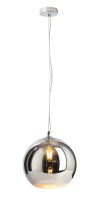 Deko-Light Pendelleuchte, Furnel, Glas, silberfarben verspiegelt, 60W, 230V Deko-Light Pendelleuchte, Furnel, Glas, silberfarben verspiegelt, 60W, 230V