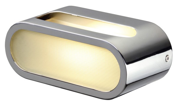 NEW ANDREAS, Wandleuchte, QT-DE12, chrom, max. 100W