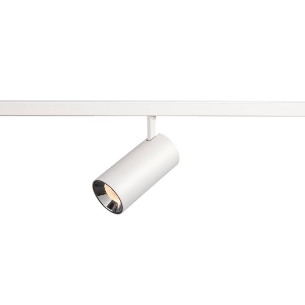 NUMINOS® S 48V TRACK DALI, Spot, weiß / chrom, 16W, 1000lm, 2700K, CRI90, 40°