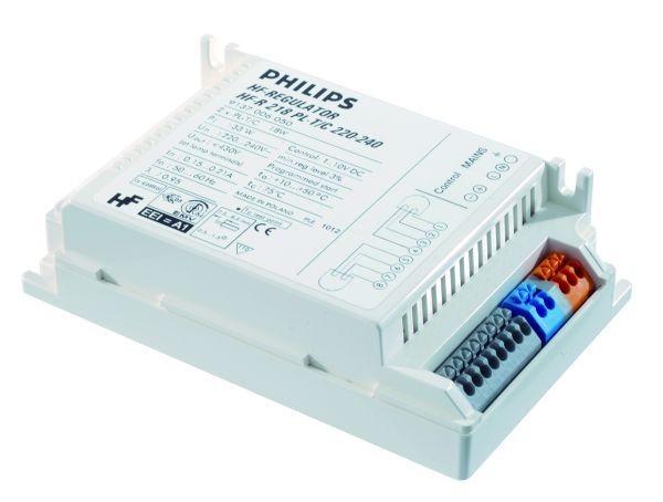Vorschaltgerät Philips, elektronisch, dimmbar, 2x26 W für 4pin Energiesparlampen