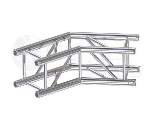 F24 C23 Ecke 2-Weg 135° Alu Traverse