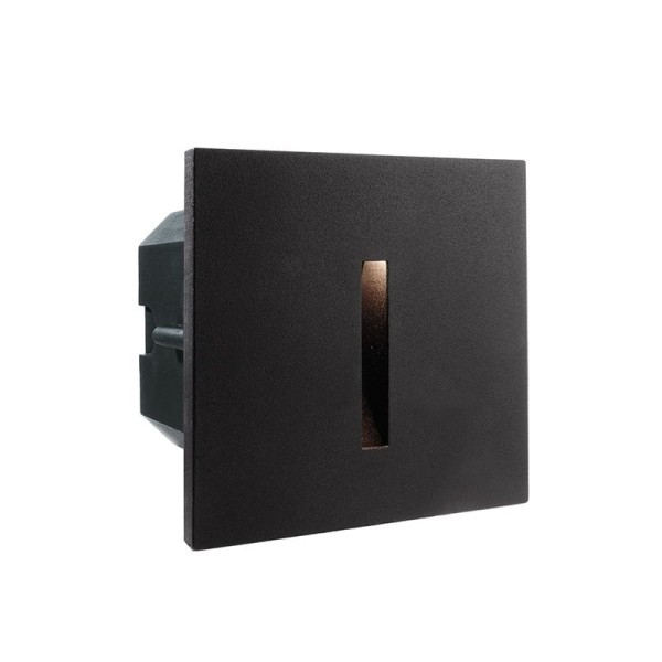 Deko-Light Zubehör, Abdeckung schwarz linear für Light Base COB Outdoor, Aluminium, Schwarz, 43°