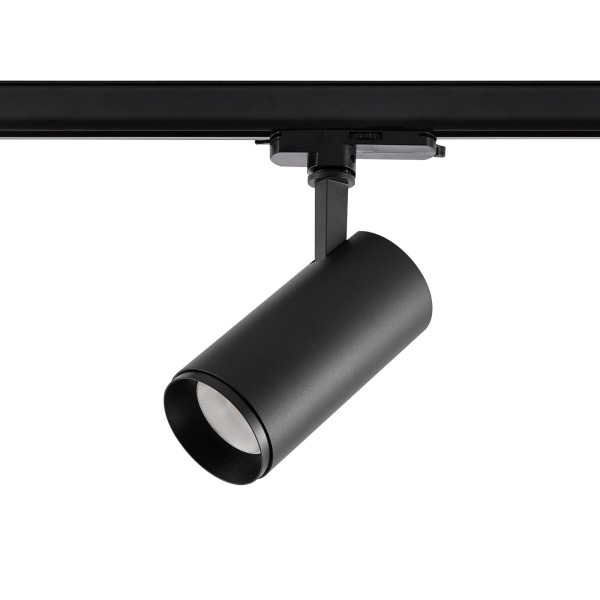 Deko-Light 3-Phasen-Spot, Lucea 15 Tilt, 15 W, DALI, 2700 K, Schwarz, Aluminium, Schwarz, 36°, 230V
