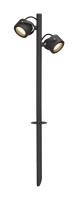 SITRA 360 SL SPIKE, Outdoor Spiessleuchte, zweiflammig, TCR-TSE, IP44, anthrazit, max. 18W SITRA 360 SL SPIKE, Outdoor Spiessleuchte, zweiflammig, TCR-TSE, IP44, anthrazit, max. 18W