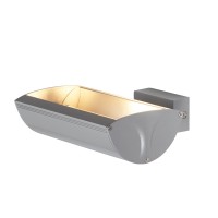 NEPRO, Wandleuchte, silbergrau, QT-DE12, max. 200W NEPRO, Wandleuchte, silbergrau, QT-DE12, max. 200W