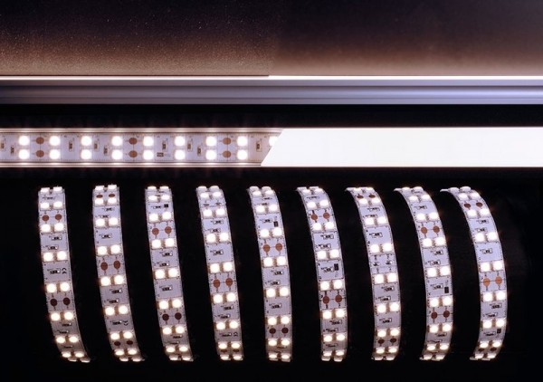 Deko-Light Flexibler LED Stripe, 5050-2x60-24V-3000K-3m, Kupfer, Weiß, Warmweiß, 120°, 75W, 24V