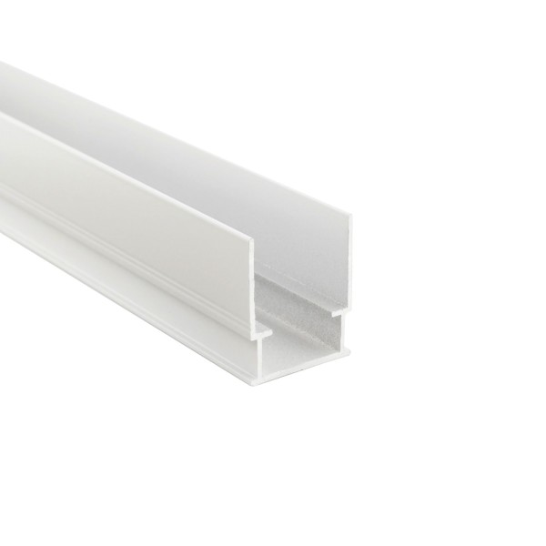 Deko-Light Profil, Combo Beton Montageprofil, 3 m, weiß, Aluminium, Weiß, 3000mm