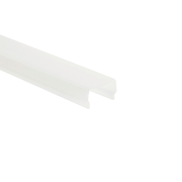 Deko-Light Profil Abdeckung, Combo Abdeckung, H-02-20, hoch, milchig, 3 m, PMMA, Weiß, 3000mm