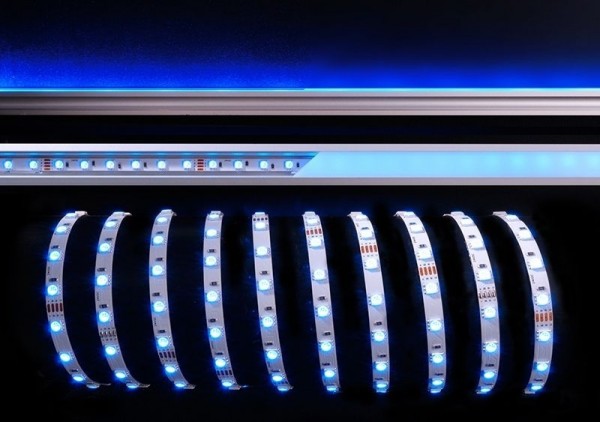 Deko-Light Flexibler LED Stripe, 5050-60-24V-RGB-3m, Kupfer, Weiß, RGB, 120°, 42W, 24V, 3000mm