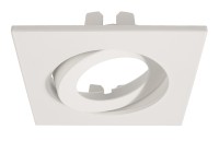 Deko-Light Zubehör, Rahmen für Lesath eckig, weiß, Aluminium Druckguss, Weiß-matt, 90x90mm Deko-Light Zubehör, Rahmen für Lesath eckig, weiß, Aluminium Druckguss, Weiß-matt, 90x90mm