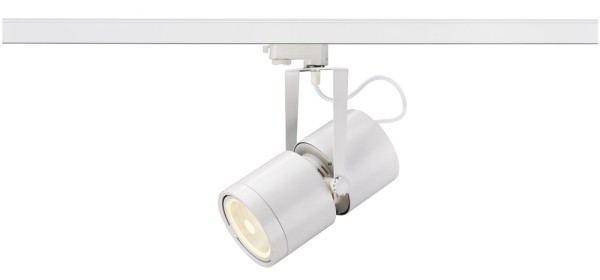 EURO SPOT, Spot für Hochvolt-Stromschiene 3Phasen, HIT, rund, weiß, 60°, max. 70W