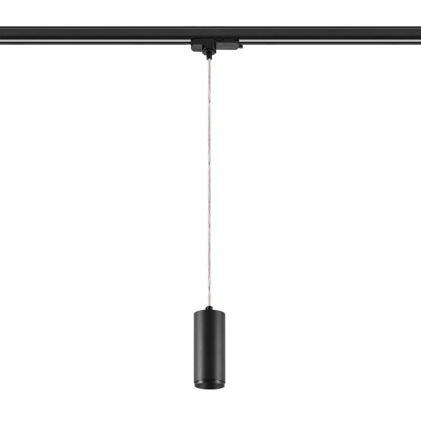 Deko-Light 3-Phasen-Pendelleuchte, Lucea 10 CCT, 11 W, DALI, 3000/4000 K, Schwarz, Aluminium, 230V