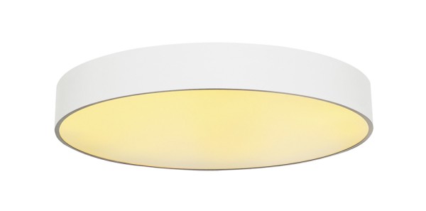 MEDO 60, Deckenleuchte, LED, 3000K, rund, weiß, Ø 60 cm, zur Pendelleuchte umrüstbar, 40 W