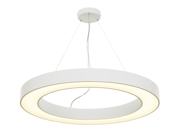 MEDO RING 90, Pendelleuchte, LED, weiß, Ø 90 cm, inkl. LED-Treiber