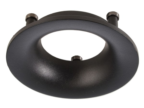 Deko-Light Zubehör, Reflektor Ring Schwarz für Serie Uni II, Aluminium Druckguss, Schwarz