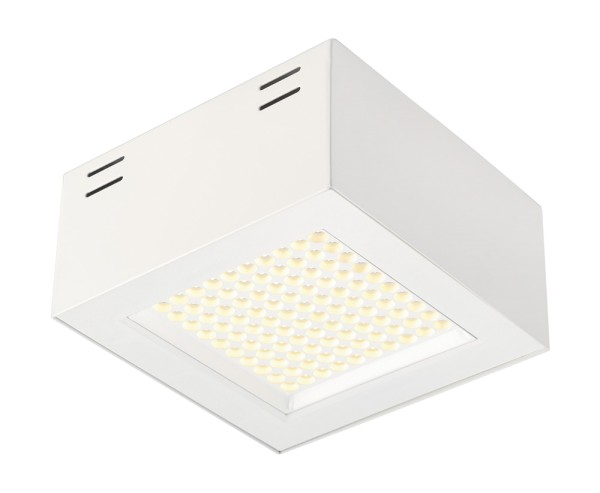 LEDPANEL, Deckenleuchte, 3000K, eckig, weiß, inkl. Blattfedern