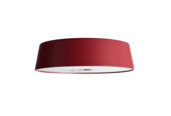 Deko-Light Tischleuchte, Kopf Magnetleuchte Miram Rubin Rot, Aluminium Druckguss, Rubin Rot RAL 3003