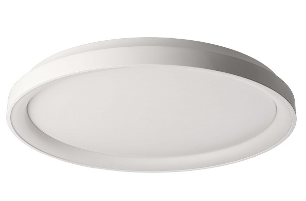 Deko-Light Deckenaufbauleuchte, Merope 600, 42 W, DIM, 3000/4000 K, Weiß, Aluminium, 42W, 230V