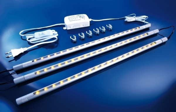 LED Stick 3er Set, inkl. Netzteil und Verbinder