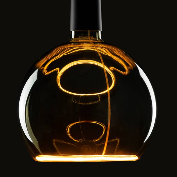 LED Floating Globe 200 smokey E27 6W