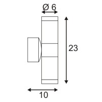 Vorschau: ASTINA, Outdoor Wandleuchte, TCR50-SE, IP44, rund, up/down, weiß, max. 44W Vorschau: ASTINA, Outdoor Wandleuchte, TCR50-SE, IP44, rund, up/down, weiß, max. 44W