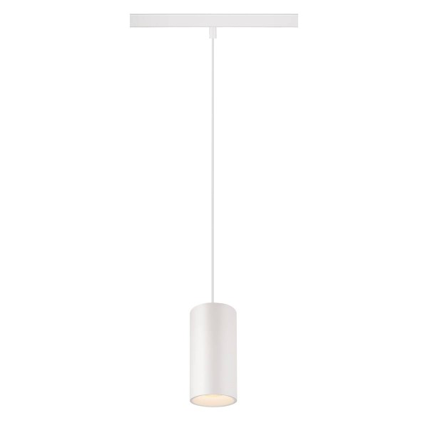 NUMINOS® S 48V TRACK DALI, Pendelleuchte, weiß / weiß, 16W, 1030lm, 2700K, CRI90, 55°