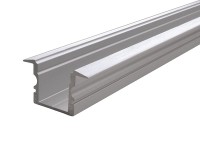 Reprofil Profil, T-Profil hoch ET-02-10, Aluminium, Silber gebürstet, 2000mm Reprofil Profil, T-Profil hoch ET-02-10, Aluminium, Silber gebürstet, 2000mm