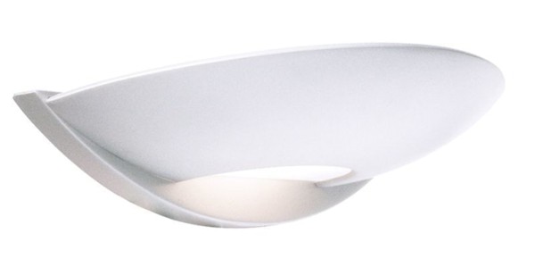 Kapego Wandaufbauleuchte, Alpha II, exklusive Leuchtmittel, spannungskonstant, 220-240V AC/50-60Hz