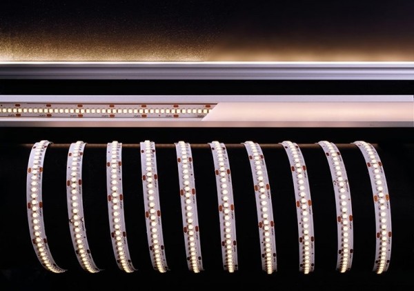 Deko-Light Flexibler LED Stripe, 3528-240-24V-3000K-3m, Kupfer, Weiß, Warmweiß, 120°, 55W, 24V