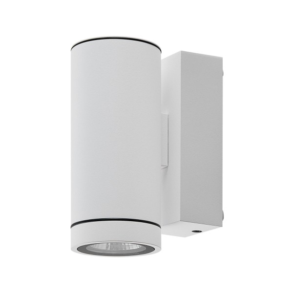 Deko-Light Wandaufbauleuchte, ShoreLine Pro Round, DIM, 6 W, 3000/4000 K, weiß, Aluminium, Weiß