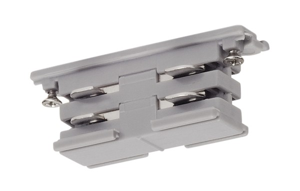LÄNGSVERBINDER, für S-TRACK Hochvolt 3Phasen-Aufbauschiene, elektrisch, silbergrau