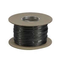NIEDERVOLT-SEIL, für TENSEO Niedervolt-Seilsystem, schwarz, 4mm², 100m NIEDERVOLT-SEIL, für TENSEO Niedervolt-Seilsystem, schwarz, 4mm², 100m