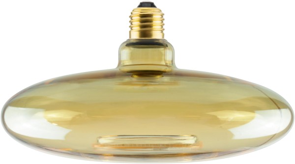 Deko-Light Leuchtmittel, LED Design-Bulb ORBIT, DIM, E27, 4,0W, 2200K, gold, Glas, Gold, 330°, 230V