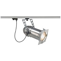 SFL PAR56 T 70 LANG HV HIT, Strahler, aluminium poliert, 70W, inkl. 3Phasen-Adapter SFL PAR56 T 70 LANG HV HIT, Strahler, aluminium poliert, 70W, inkl. 3Phasen-Adapter