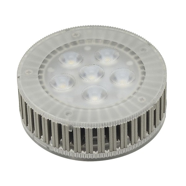 LED GX53, Leuchtmittel, 7,5W, 3000K, 25°, 450lm, 6 SMD LED