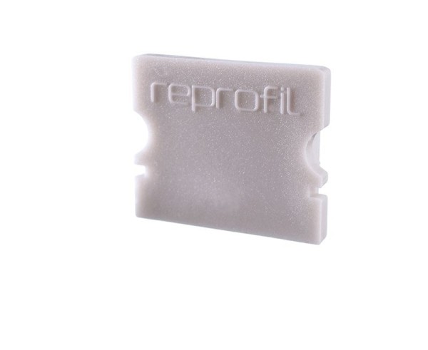 Reprofil Profil Zubehör, Endkappe P-AU-02-12 Set 2 Stk, Kunststoff, Grau, 18x6mm