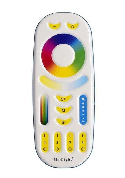 Deko-Light Controller, Touch Fernbedienung RGB+CCT, Kunststoff, Schwarz, 3V, 138x56mm