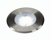 DASAR FLAT 80, Outdoor Bodeneinbauleuchte, LED, 5000K, IP67, rund, edelstahl gebürstet, 4,3W DASAR FLAT 80, Outdoor Bodeneinbauleuchte, LED, 5000K, IP67, rund, edelstahl gebürstet, 4,3W
