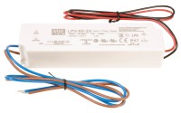 Meanwell Netzgerät, LPV-60-24, Kunststoff, Weiß, 60W, 24V, 163x43mm Meanwell Netzgerät, LPV-60-24, Kunststoff, Weiß, 60W, 24V, 163x43mm