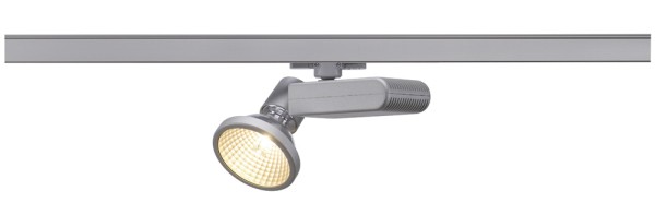 D-RECTION ELITE, Spot für Hochvolt-Stromschiene 3Phasen, HIT-CE, silbergrau, max. 50W