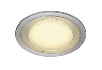 ECO LED, Einbauleuchte, LED, 3000K, rund, silbergrau ECO LED, Einbauleuchte, LED, 3000K, rund, silbergrau