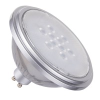 QPAR111 GU10, LED Leuchtmittel silber 7W 3000K CRI90 40° QPAR111 GU10, LED Leuchtmittel silber 7W 3000K CRI90 40°