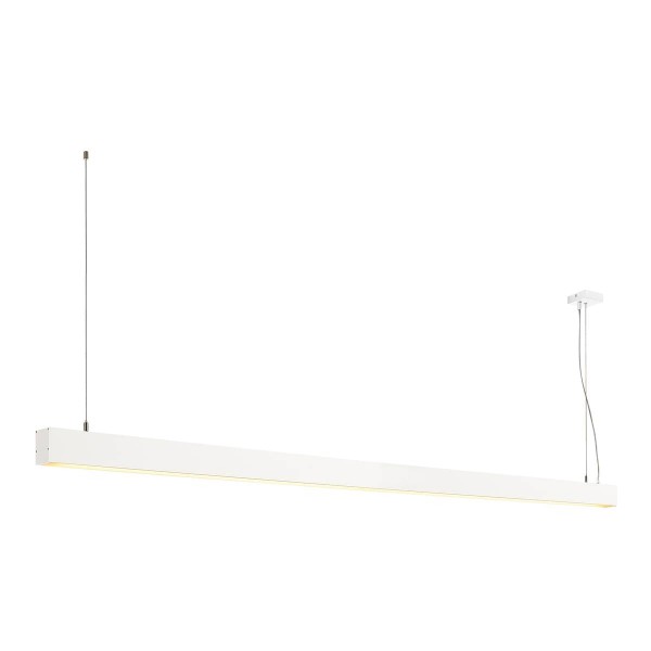 GLENOS Pendelleuchte, mattweiss, 2m, 103W, 3000K