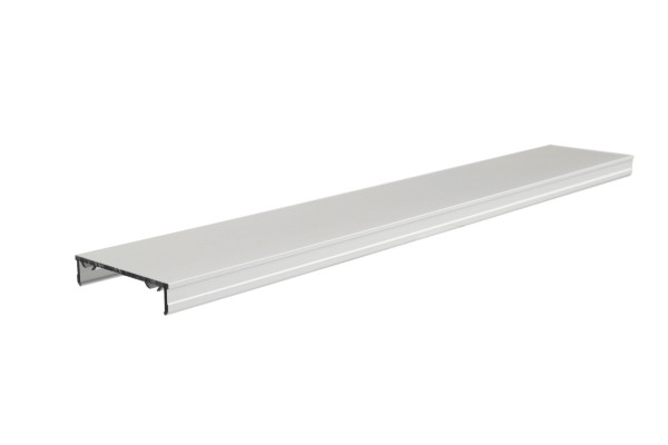 Deko-Light Profil Abdeckung, Plano MS Downlight Blindabdeckung, alu eloxiert, Aluminium, 2000mm