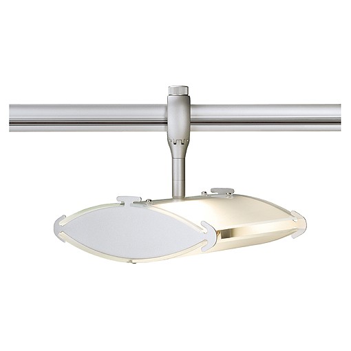 SAIL R7s Lampenkopf für EASYTEC II, silbergrau, max. 100W, satiniertes Glas